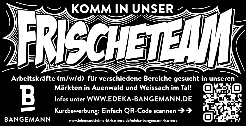 Komm in unser Frischeteam